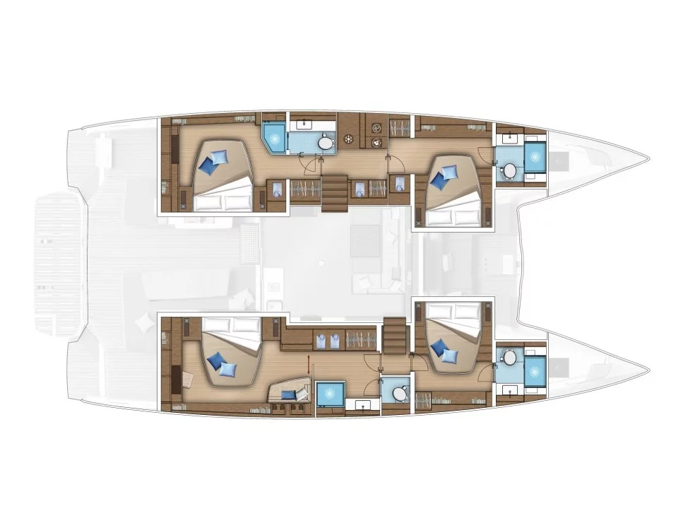 Lagoon 55 (Aegade 55) Plan image - 24