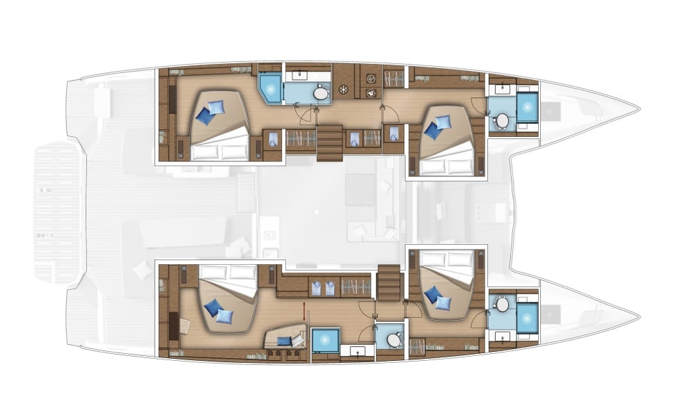 Photo #18 - Lagoon 55 (Aegade 55) in Trapani - 64151