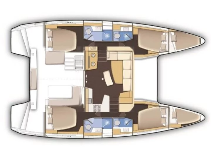 Lagoon 42 (CUZAMEN) Plan image - 35