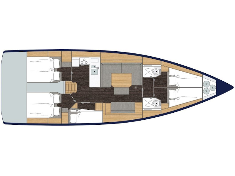 Photo #9 - Bavaria C45 (Blue Diamond) en Athènes - 14894