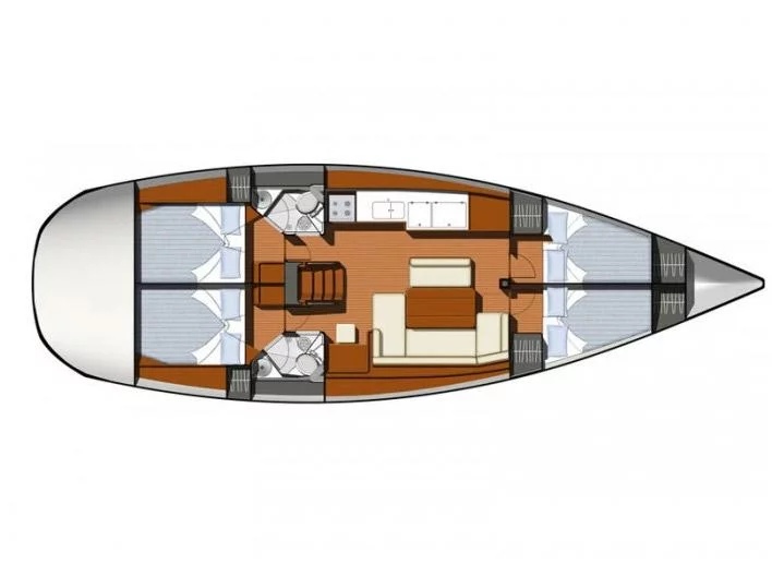 Sun Odyssey 44 i (Stavros) Plan image - 28