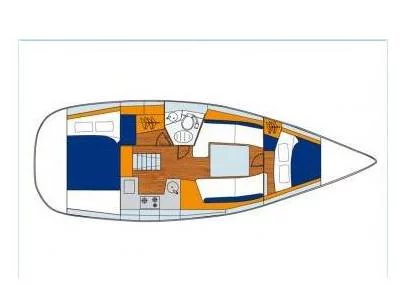 Sun Odyssey 32i (Charoula) Plan image - 22