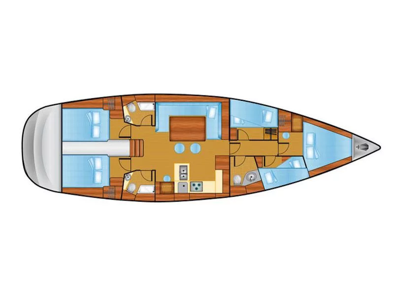 Bavaria 51 Cruiser (Lady Rose) Plan image - 5