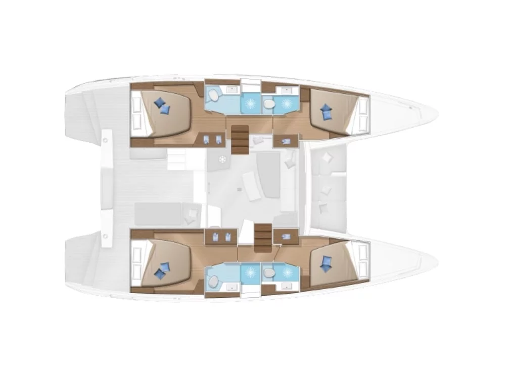 Lagoon 42 (AURA) Plan image - 6