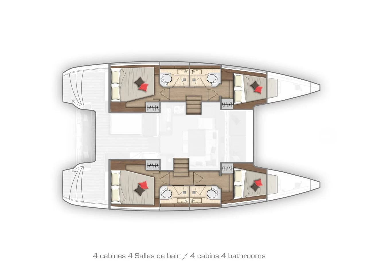Lagoon 40 (CATALINA) Plan image - 4