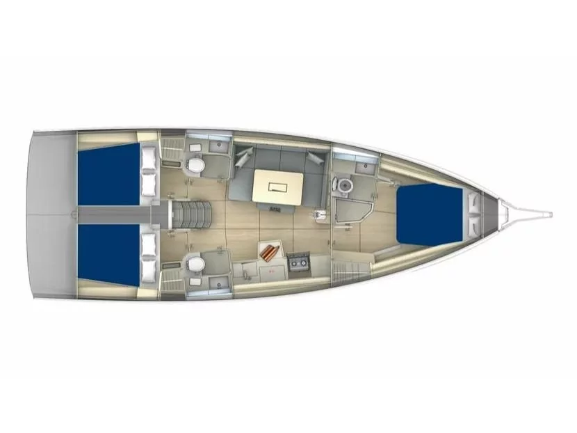 Dufour 41 (Panagiotis) Plan image - 14