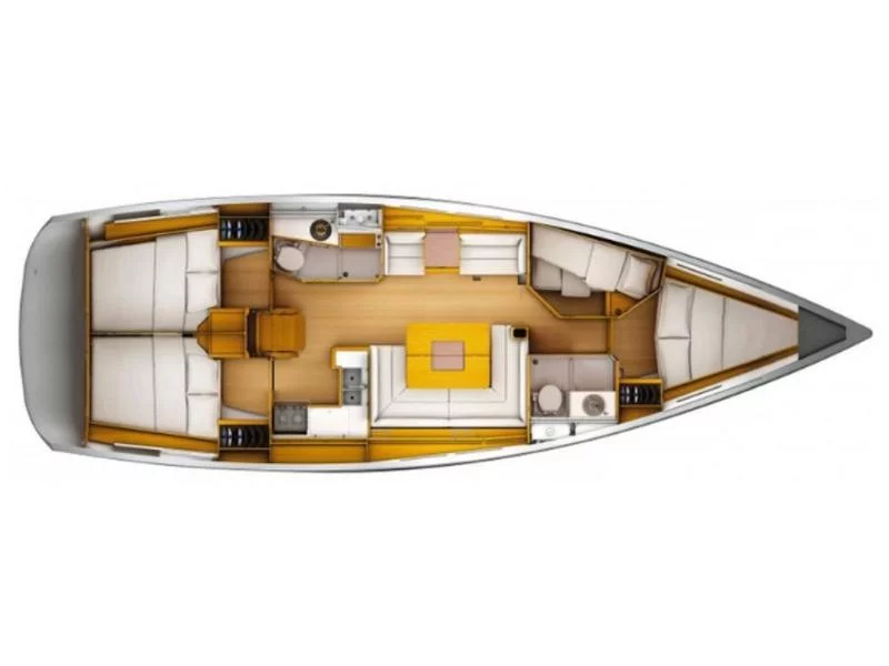 Sun Odyssey 439 (Spirus) Plan image - 9
