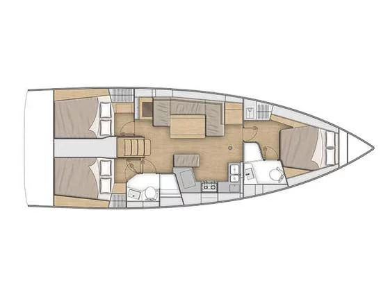 Oceanis 40.1 (Christine) Plan image - 31