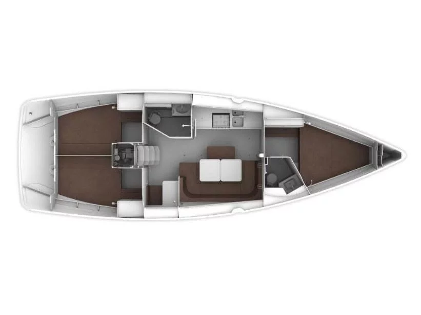 Bavaria Cruiser 41 (Panda III) Plan image - 6