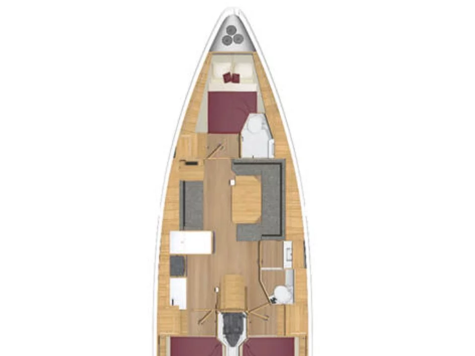 Bavaria 38 C (DEA) Plan image - 3