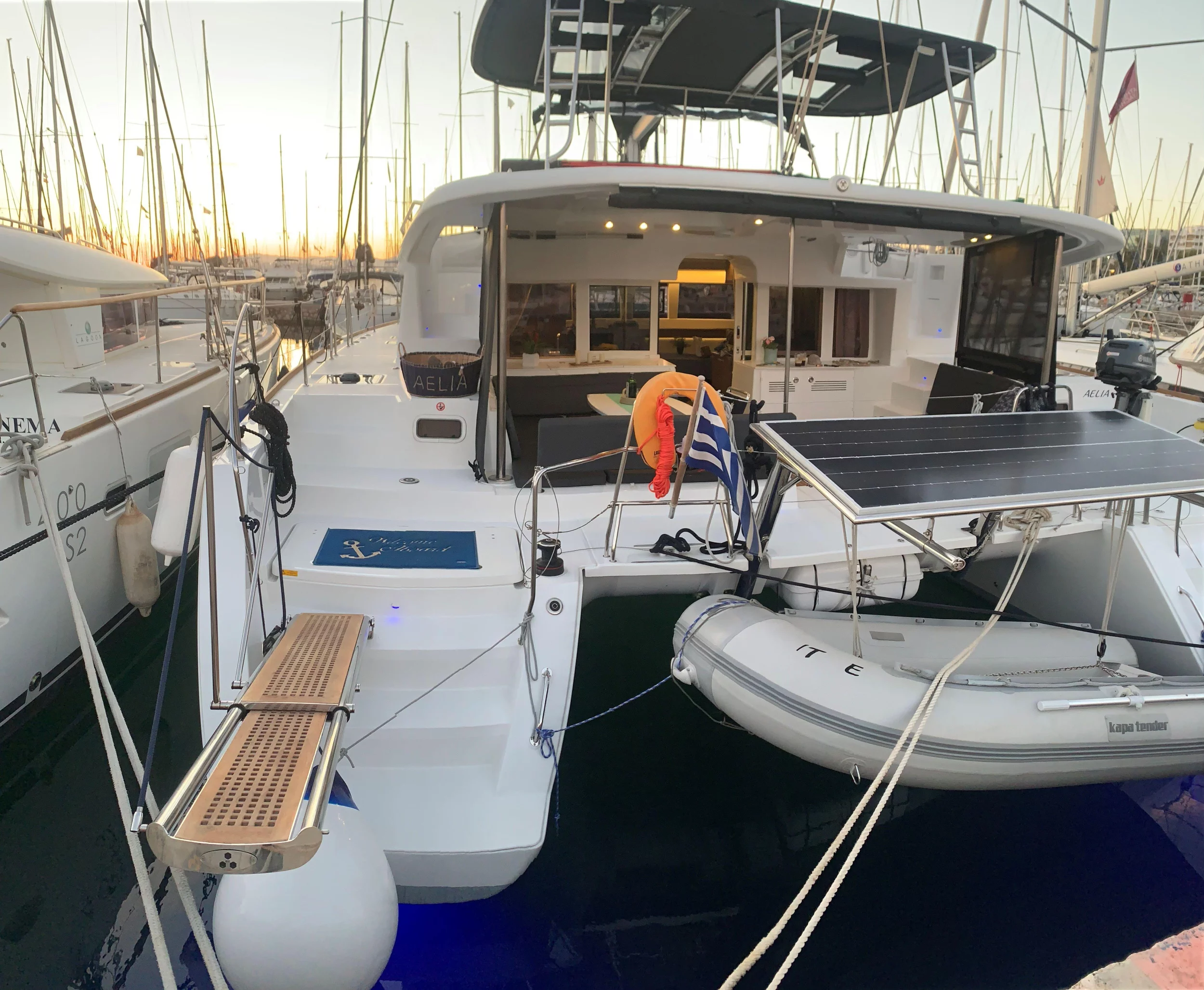 Lagoon 450 Flybridge (Aelia)  - 3
