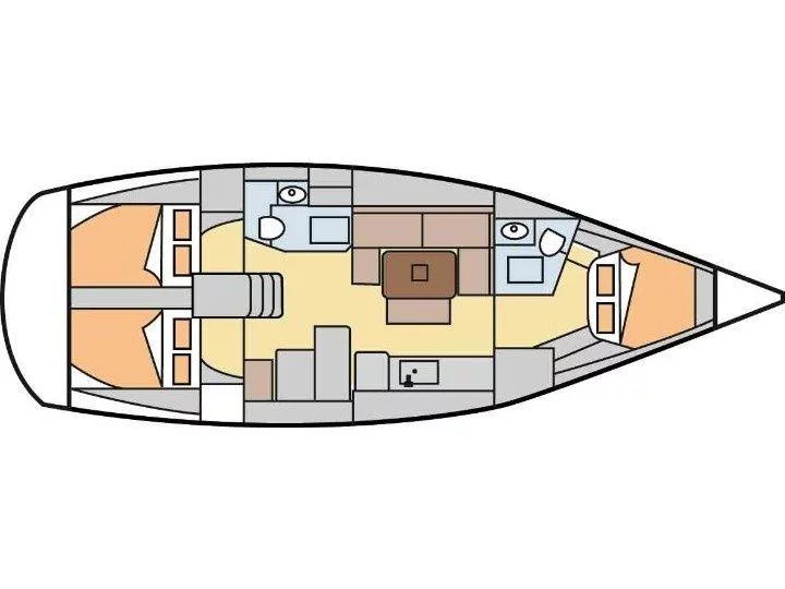 Dufour 405 Grand Large (Daphne-S)  - 1