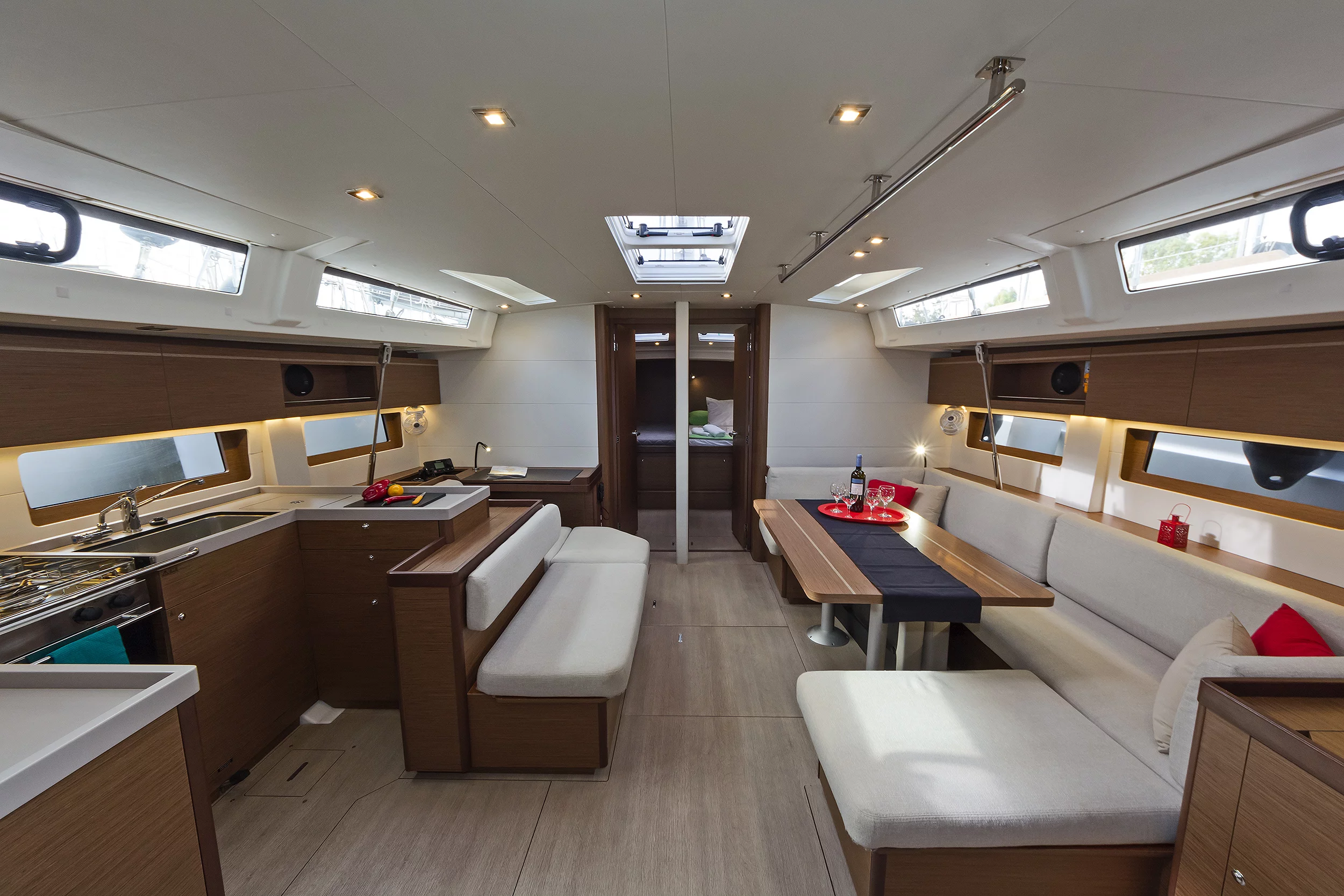 Oceanis 51.1 (5+1 cab) & GEN (Yria)  - 10