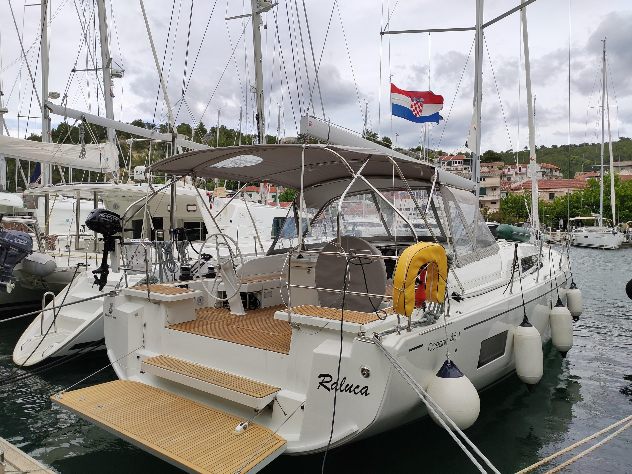Photo #1 - Oceanis 46.1 (Raluca) en Skradin - 15949