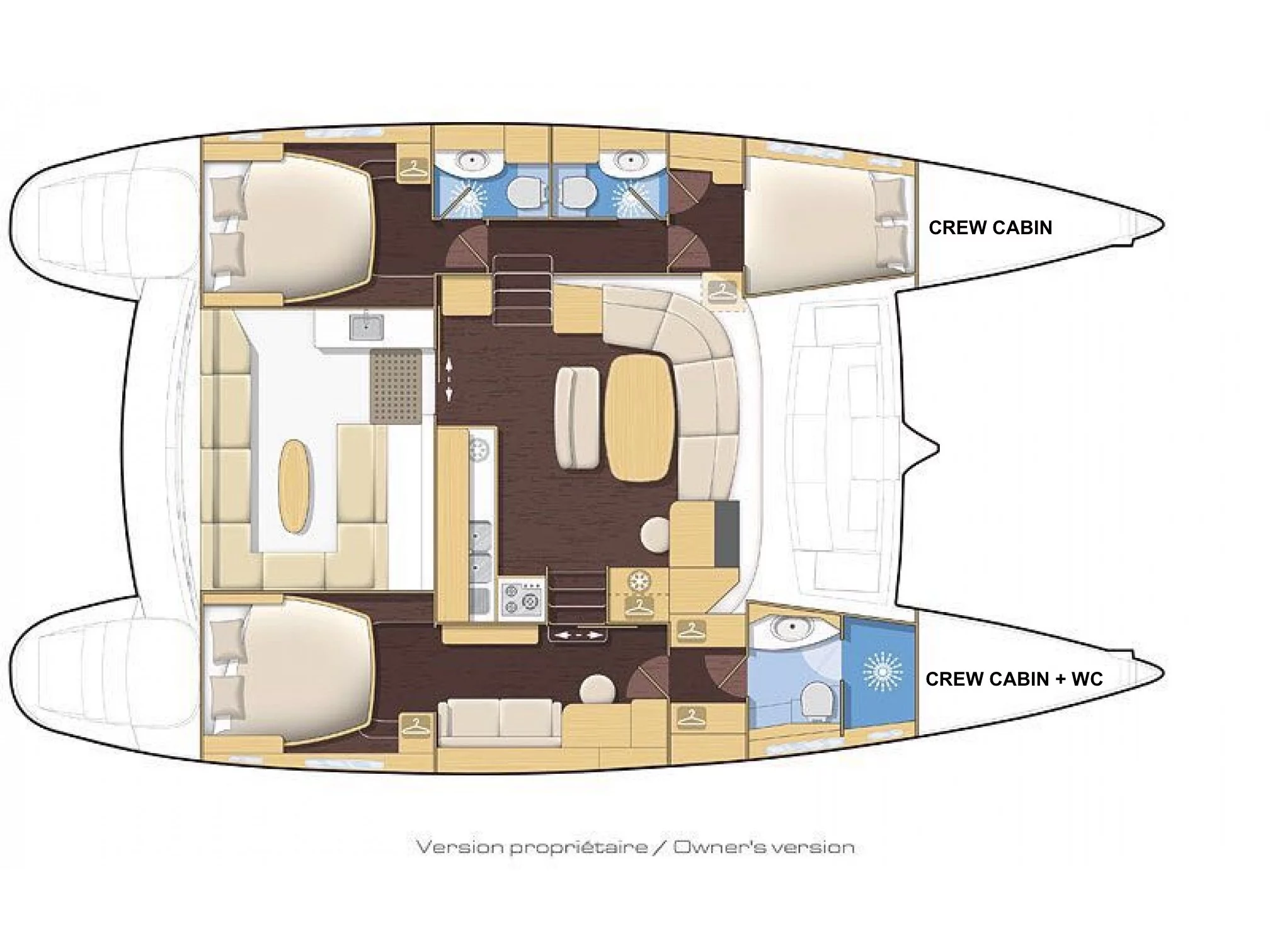 Lagoon 440 (Tani) Plan image - 3