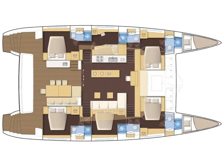 Lagoon 620 Essense (DUOLIFE) Plan image - 49
