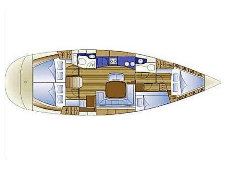 Photo #16 - Bavaria 44 Cruiser (Sahbaz) in Fethiye - 15988