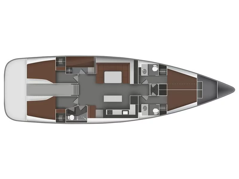 Bavaria 55 BT '12 (Verdi) Plan image - 8
