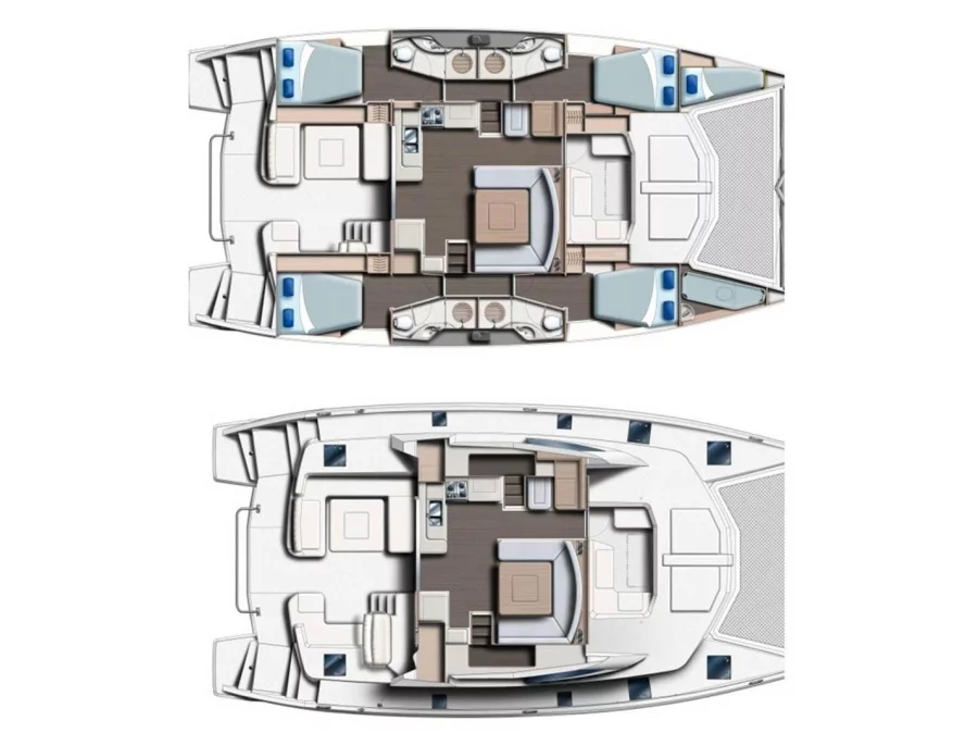 Leopard 48 (Black Swan) Plan image - 4