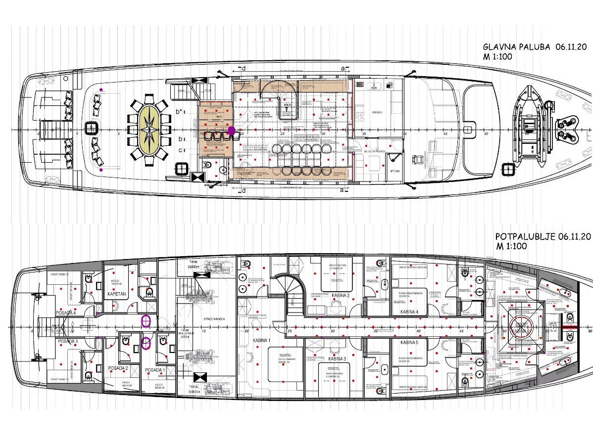 Motoryacht Love Story (Love Story) Plan image - 20