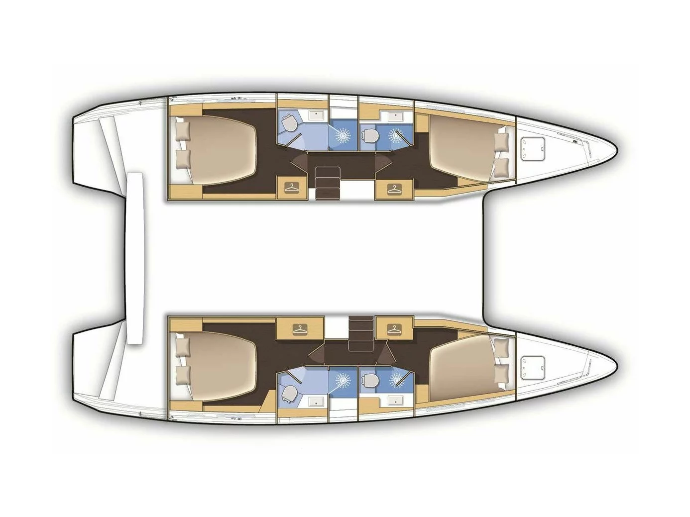 Lagoon 42 & GEN & WM (Dream Waters) Plan image - 14
