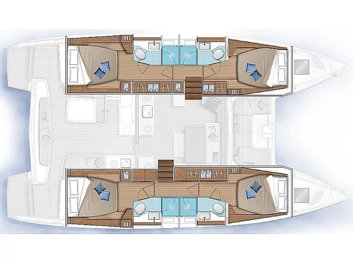 Lagoon 46 (HYDRA XIV) Plan image - 3