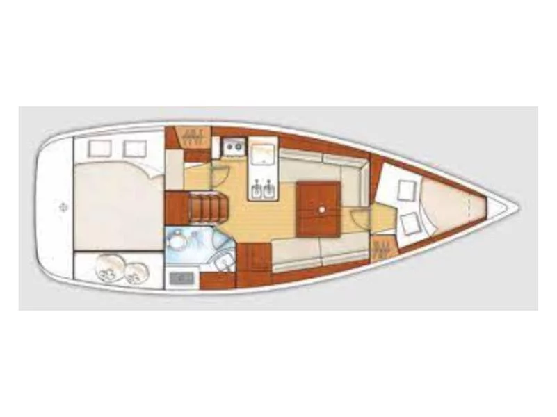 Oceanis 31 (Alibi) Plan image - 4