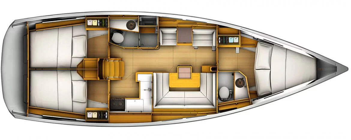 Sun Odyssey 419 (Anerada)  - 11