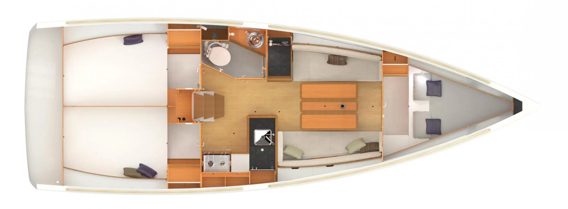 Sun Odyssey 349 (Porto Tolero)  - 1