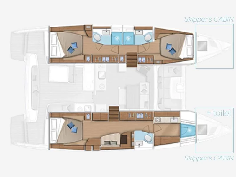Lagoon 46 owner version (TATRY) Plan image - 10