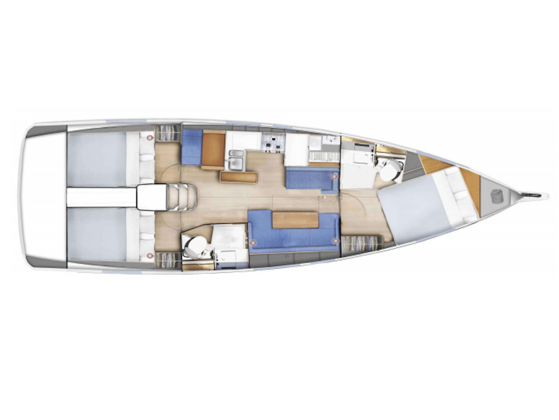 Photo #3 - Sun Odyssey 410 (Sirius II) en Marmaris - 16270