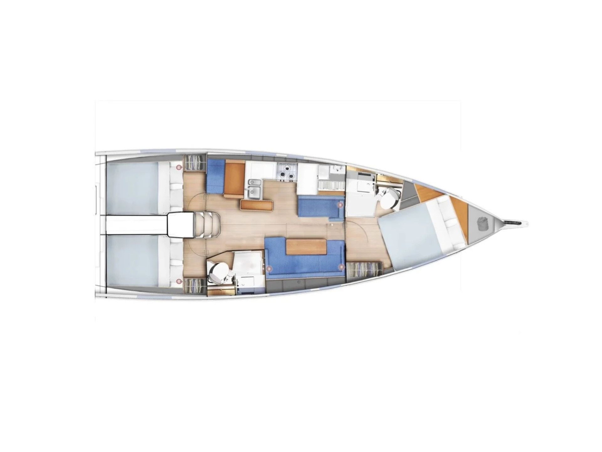Sun Odyssey 410 — photo 7