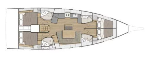 Oceanis 46.1 (Noah)  - 19