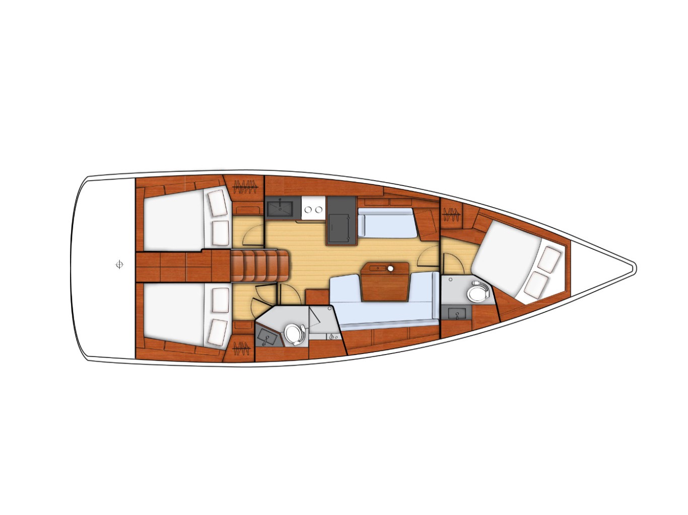Oceanis 41.1 — photo 11
