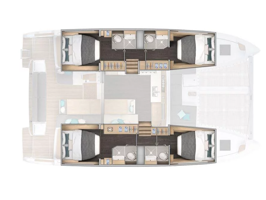 Lagoon 43 (ARIA) Plan image - 16