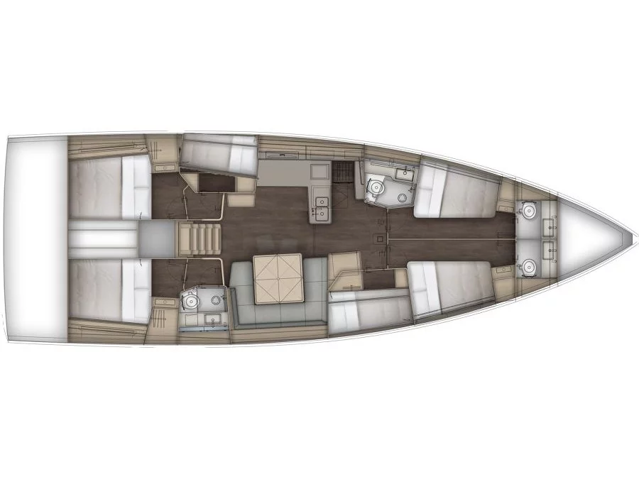 Dufour 54 (NN 11) Plan image - 0