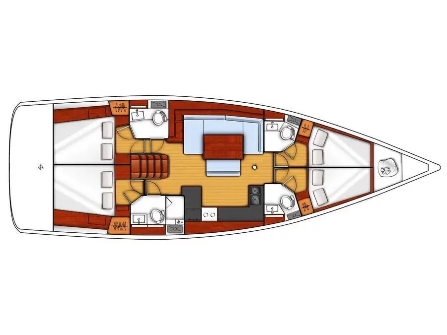 Oceanis 48 (Cayetana) Plan image - 2
