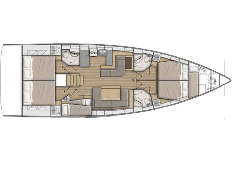Photo #2 - Oceanis 51.1 (Black Swan ( - - 12 pax)) en Athènes - 16580