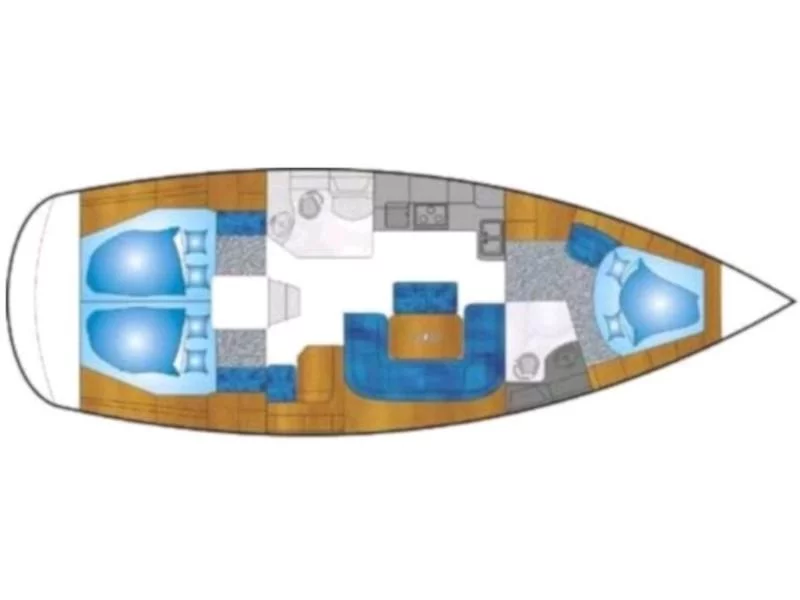 Bavaria 39 Cruiser (Martina) Plan image - 3