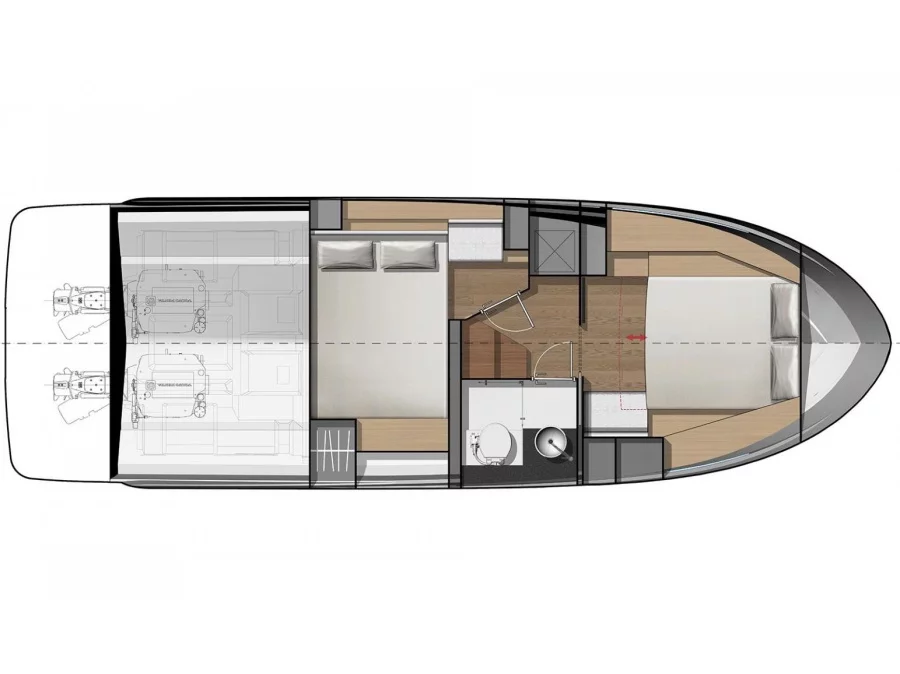 Jeanneau NC 33 (Sunny M) Plan image - 1