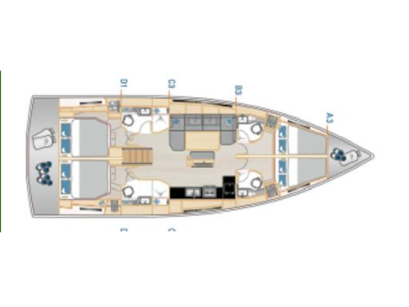 Photo #2 - Hanse 460 (Janina) in Trogir - 16581