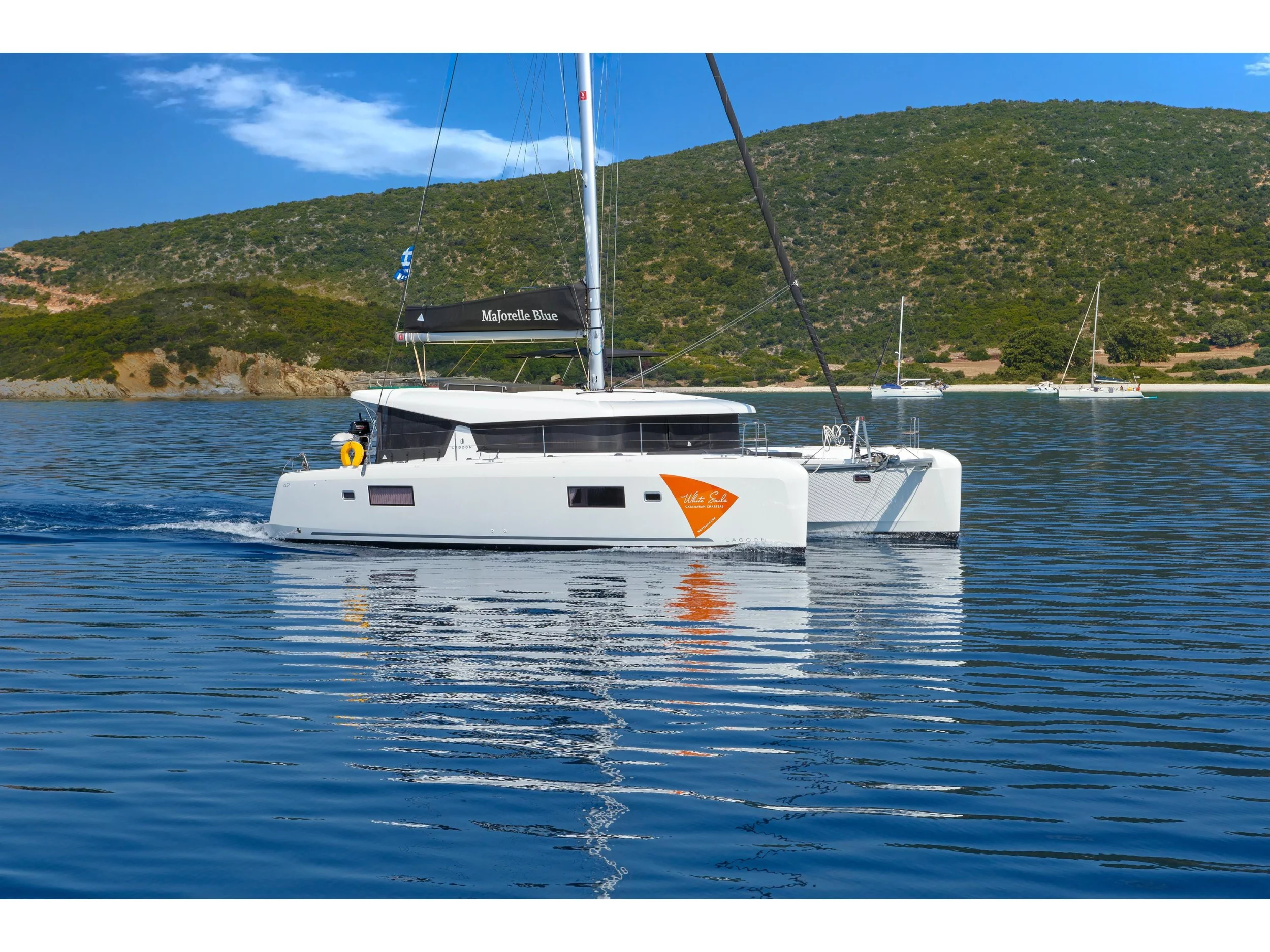 Lagoon 42 (Majorelle Blue | watermaker) Main image - 0