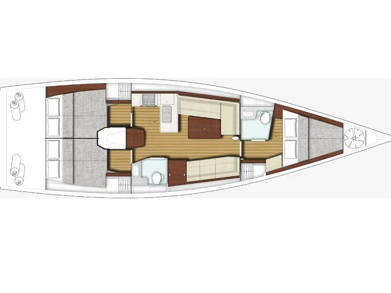 X-Yachts Xp44 (Gazelle) Plan image - 4