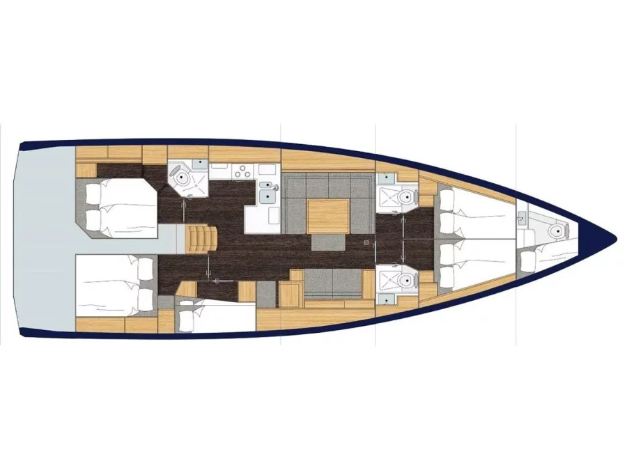 Bavaria C50 (Vela) Plan image - 8