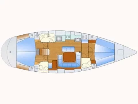 Bavaria 47 (Achilleas II) Plan image - 1