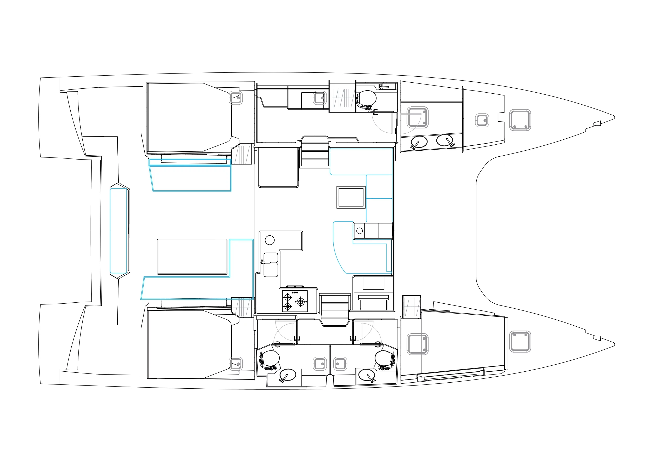 Nautitech 46 Open (Ocean 11)  - 10