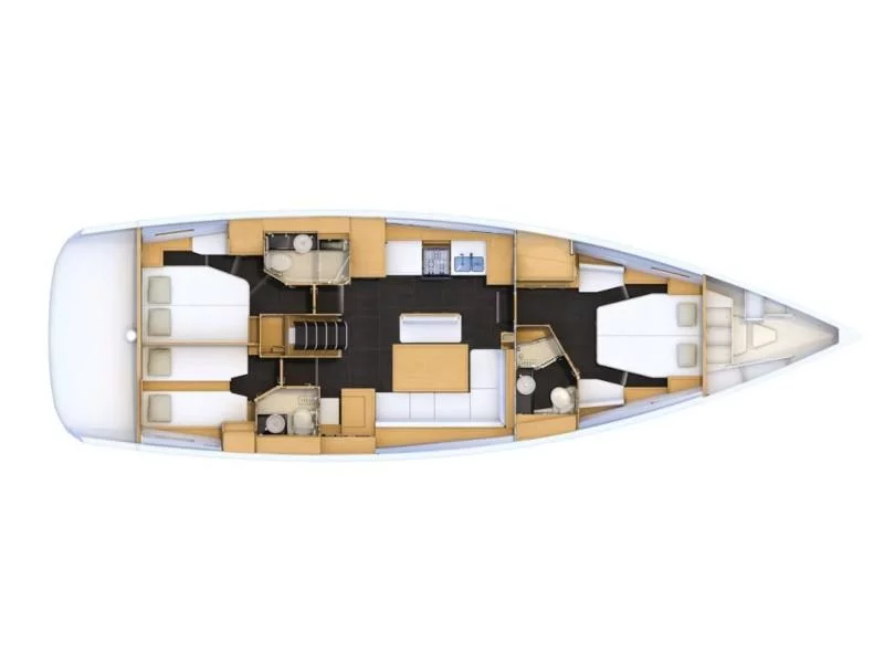 Jeanneau 54 (Storm Dancer 2) Plan image - 13