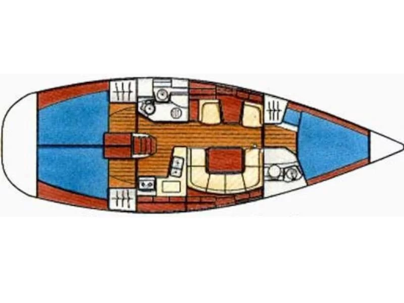 Sun Odyssey 40 (Panic) Plan image - 8