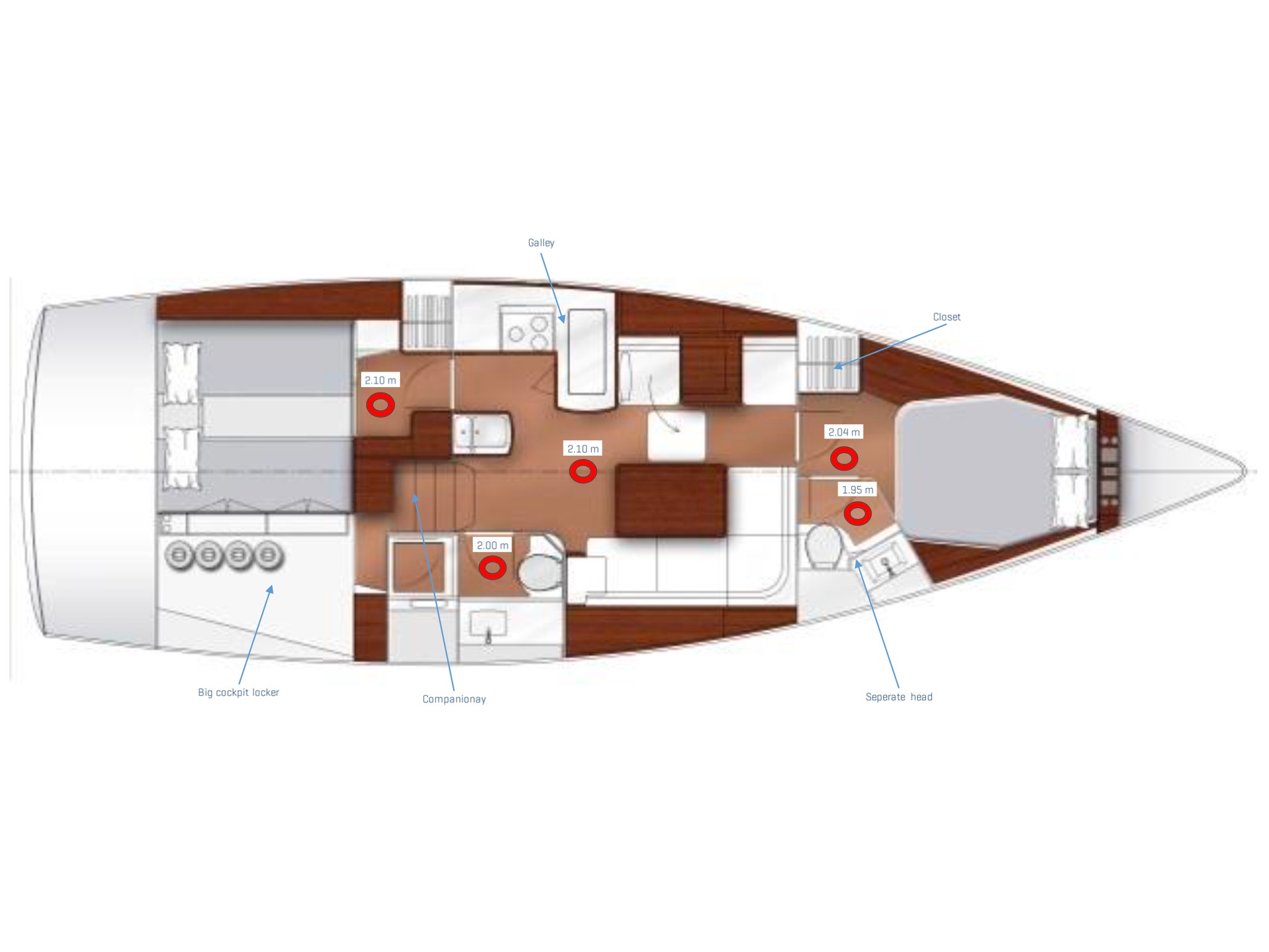 Photo #2 - Bavaria Vision 42 Owner Version (Adonis) en Preveza - 15795