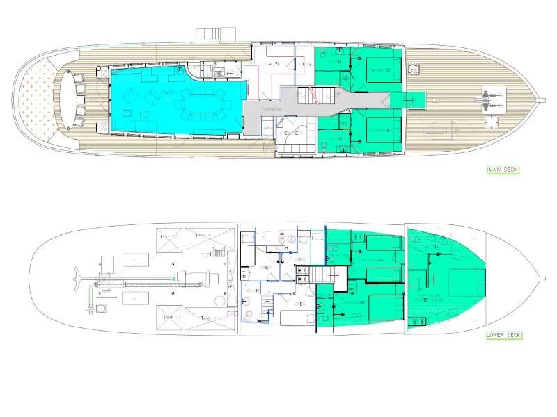 Gulet Gallant (Gallant) Plan image - 46